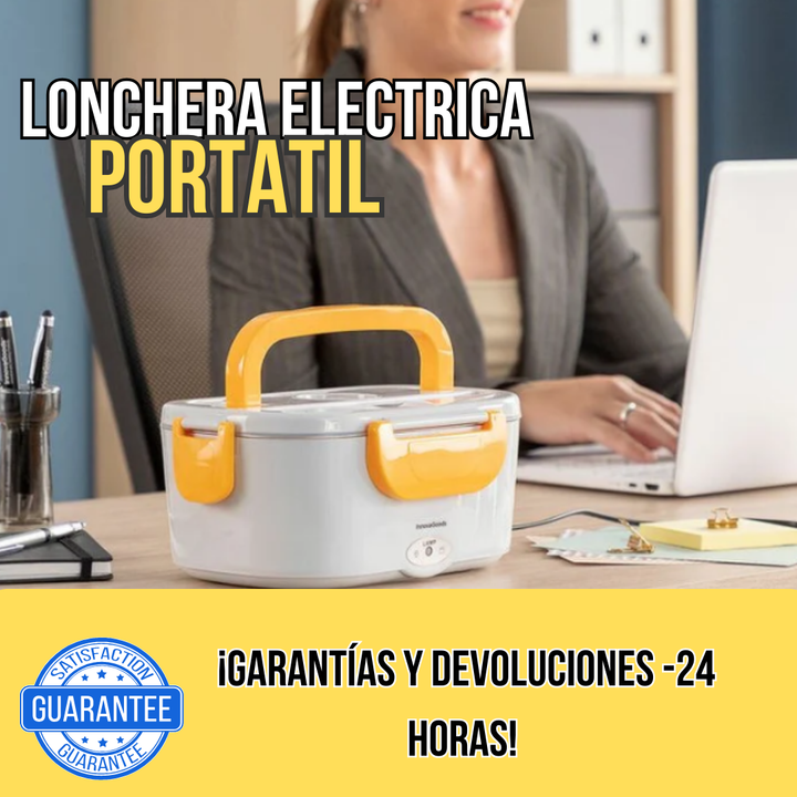 Lonchera Eléctrica Portátil Calienta al Instante